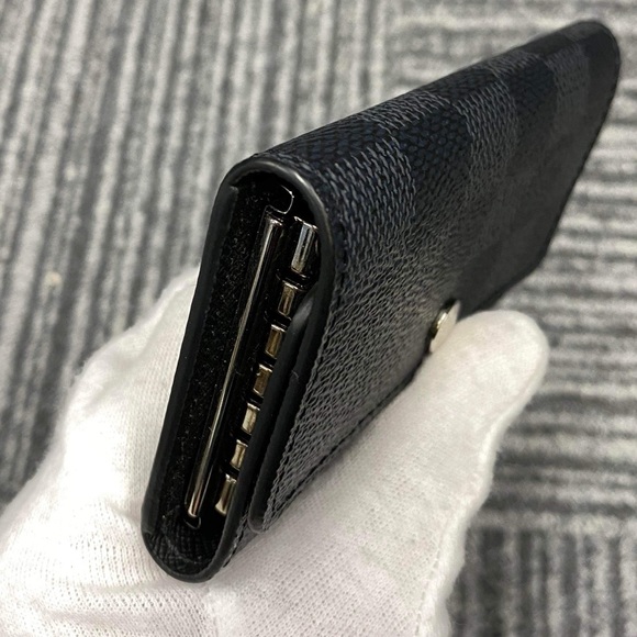 🎀Louis Vuitton Damier Graphite Multicles 6 Key Case - Picture 7 of 15